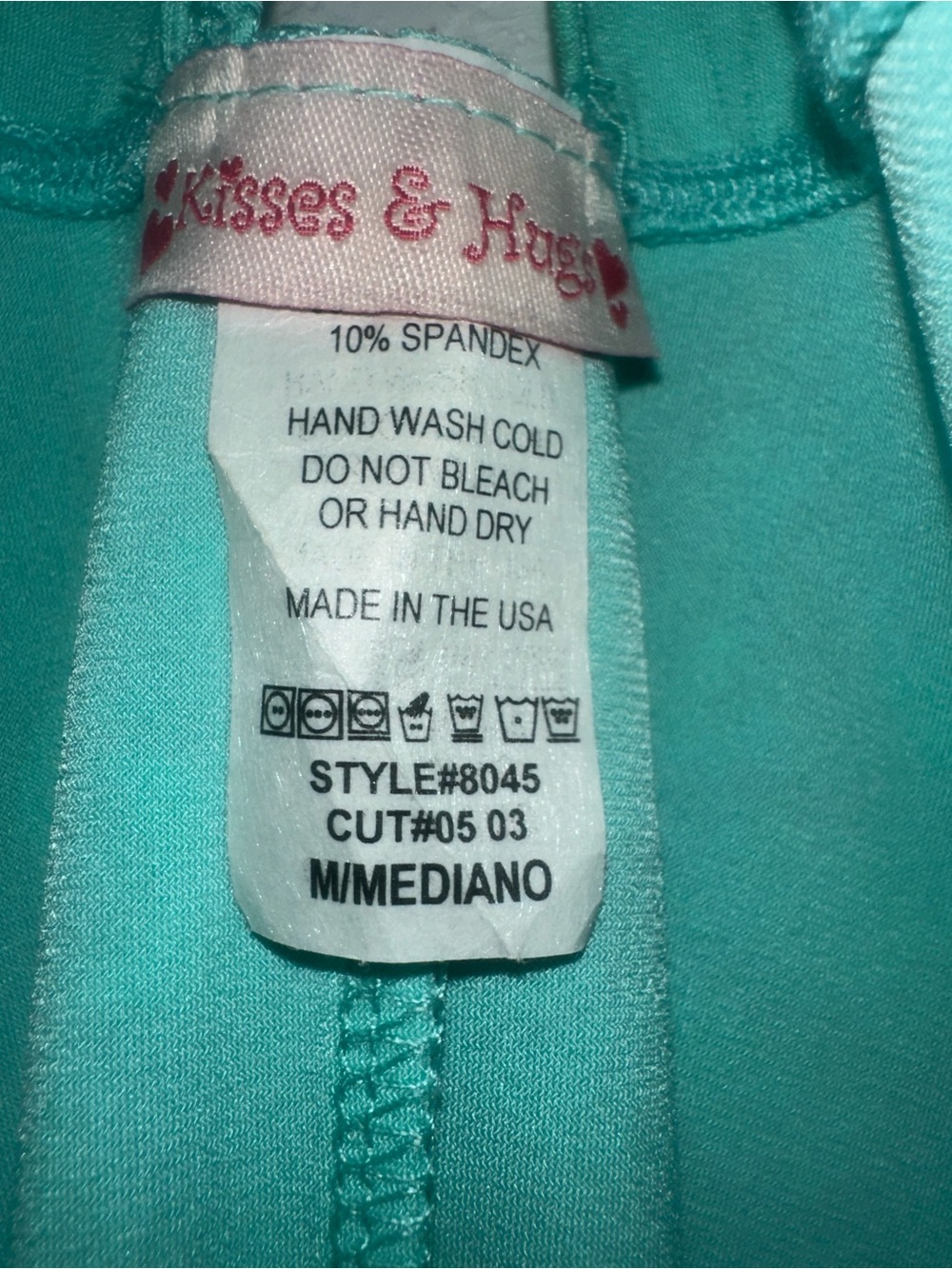 Kisses & Hugs Medium Teal Purple Floral Y2K Sweetheart Summer Preppy Mini Dress - Picture 7 of 7